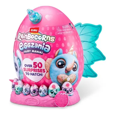 Rainbocorns Eggzania Fairy Peluş Sürpriz Paket Mavi Kanat 92106