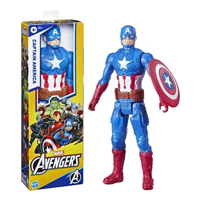 Marvel Avengers Endgame Titan Hero Figür Captain America E7877