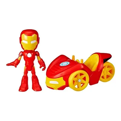 Marvel Spidey And His Amazing Friends Araç ve Figür Iron Man F7458