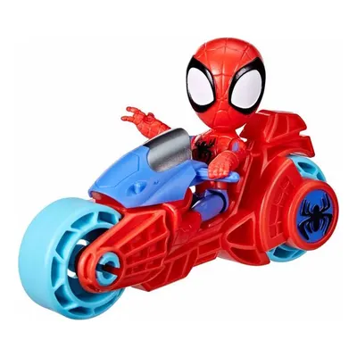 Spidey And His Amazing Friends Motosiklet ve Figür Spidey F7459