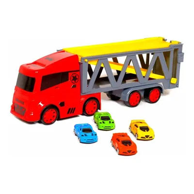 King Toys Çılgın Rampa Yarış Kamyonu Beyaz