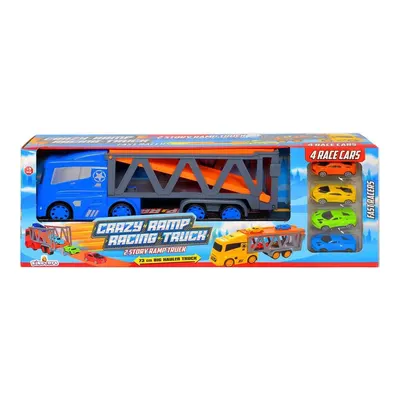 King Toys Çılgın Rampa Yarış Kamyonu Mavi