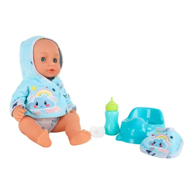 Mega Babydoll My Love Tuvalet Eğitimi Seti 35 Cm Mavi Kıyafetli
