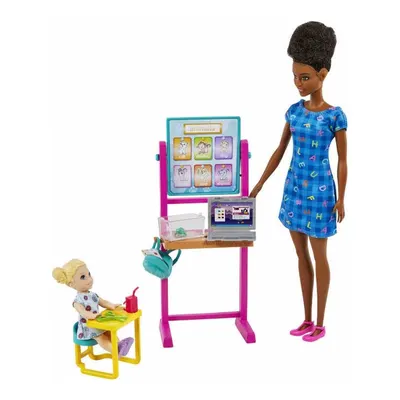Barbie Ben Büyüyünce Oyun Setleri Öğretmen Siyah Saçlı HCN20