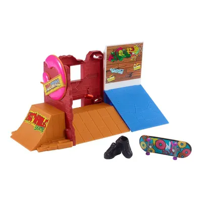 Hot Wheels Skate Parmak Kaykay Macerasına Başlangıç Seti Donut Skatepark