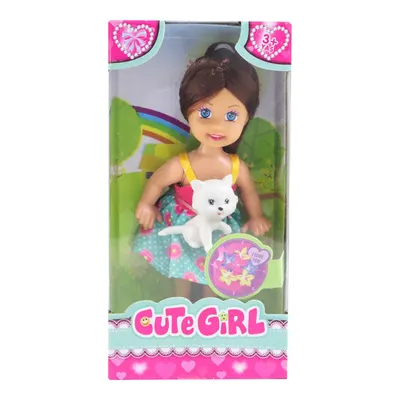 Mega Sevimli Mini Bebek Kumral Tekli