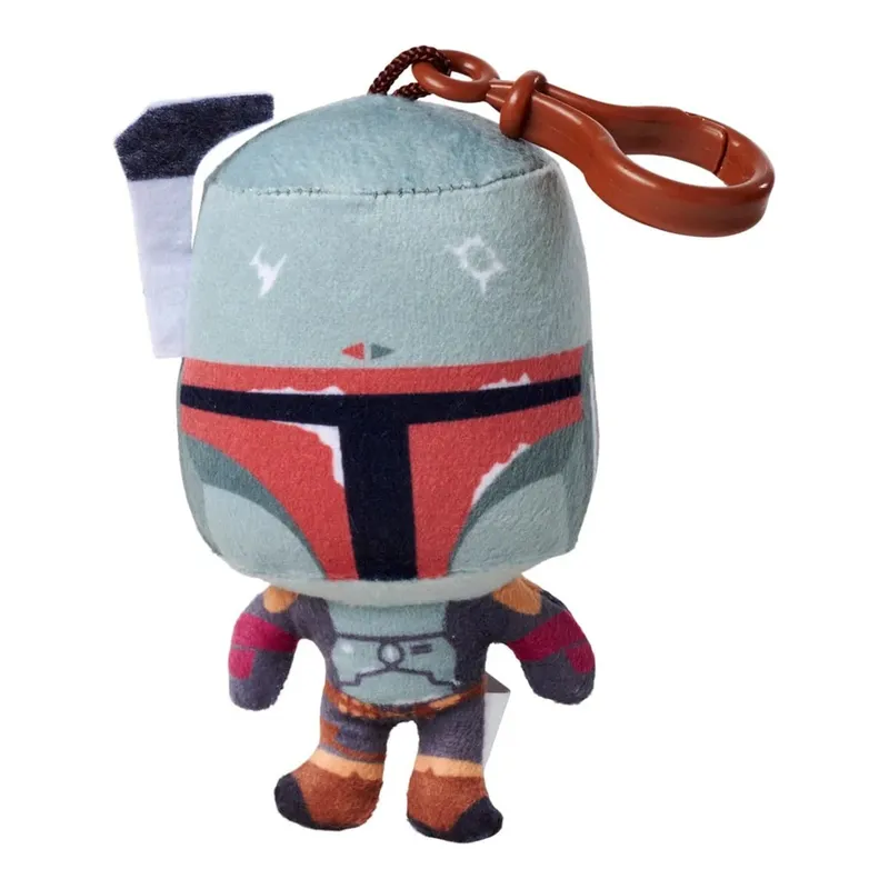 Disney Star Wars Cutie Clipz Peluş Anahtarlık Boba Fett, görsel 1