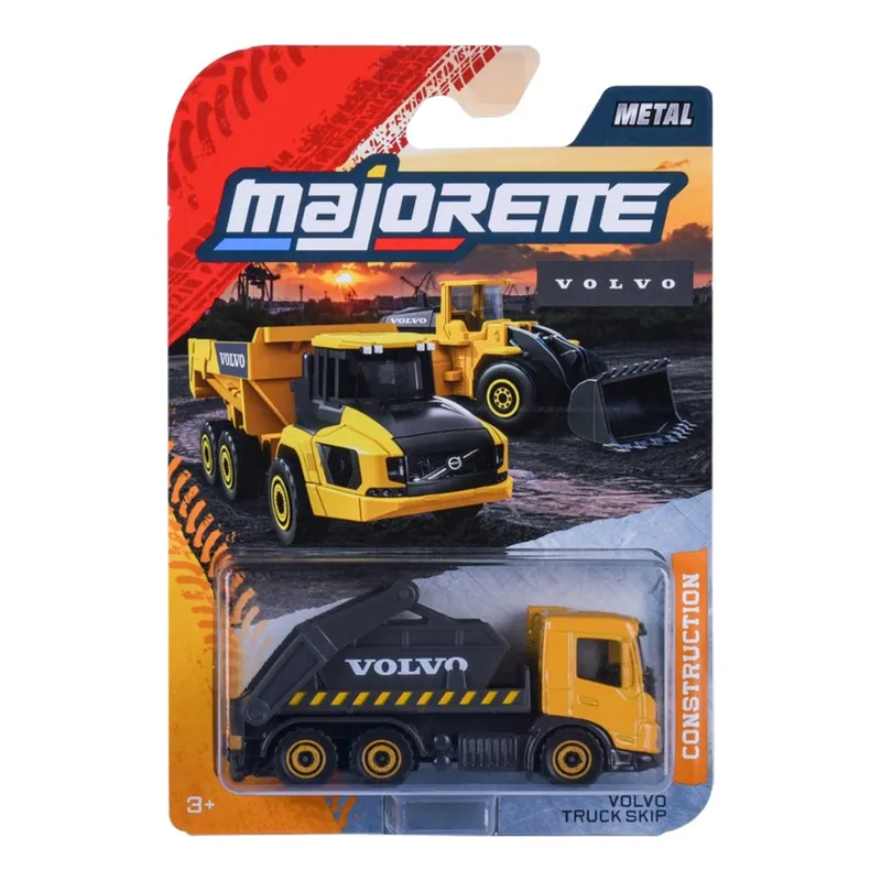 Majorette Volvo Edition Sürpriz Araçlar Volvo Truck Skip, görsel 1