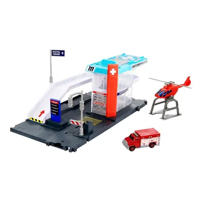 Matchbox Aksiyon Sürücüleri Oyun Seti Arama Kurtarma Helikopteri GVY83