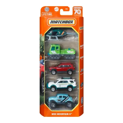 Matchbox Beşli Araba Seti Mbx Mountain II HFH07
