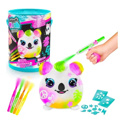 Airbrush Plush Squishy Peluş Neon Koala