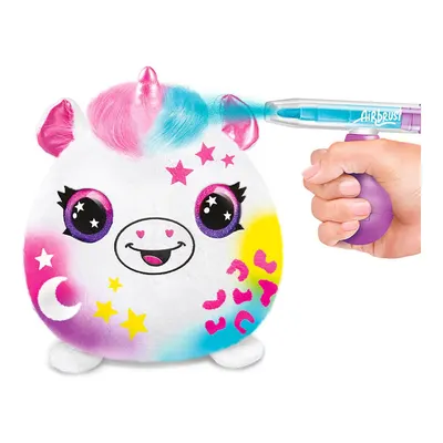 Airbrush Plush Sürpriz Squishy Paint Bucket Unicorn