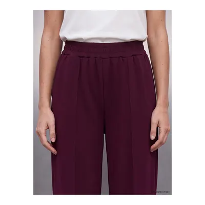 KOOR SPORT Bordo Soft Touch Kadın Spor Eşofman Altı