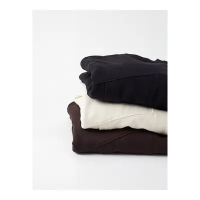 KOOR SPORT Ekru Soft Touch Oversize Kadın Sweatshirt