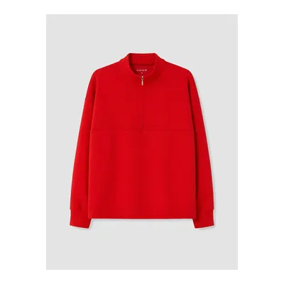 KOOR SPORT Kırmızı Soft Touch Kadın Sweatshirt