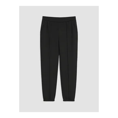 Siyah Soft Touch Kadın Jogger Eşofman Altı
