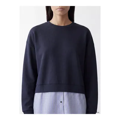 Lacivert Soft Touch Kadın Sweatshirt Tunik