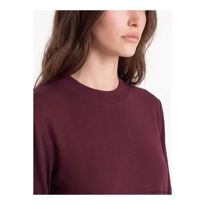 Mürdüm Bisiklet Yaka Kadın Sweatshirt Tunik