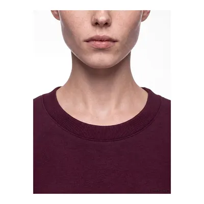 Mürdüm Oversize Kadın Sweatshirt