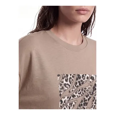 Kahverengi Soft Touch Kadın Sweatshirt Tunik