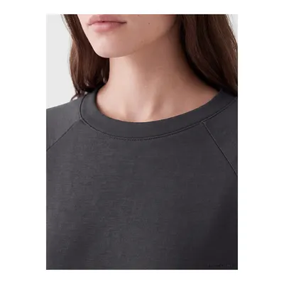 Antrasit Soft Touch Kadın Sweatshirt Tunik