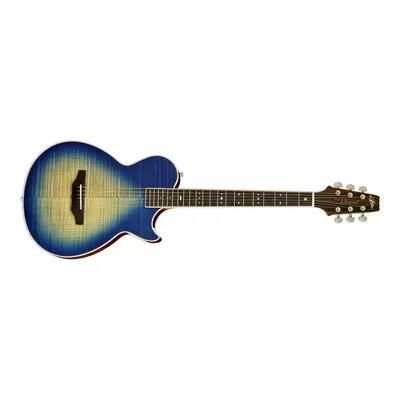 Aria APE100 BLB - Blue Burst Elektro Akustik Gitar
