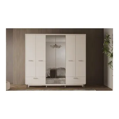 Aven 6 Kapaklı Gardırop