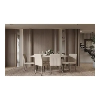 Aven Masa + 6 Adet Sandalye Takımı
