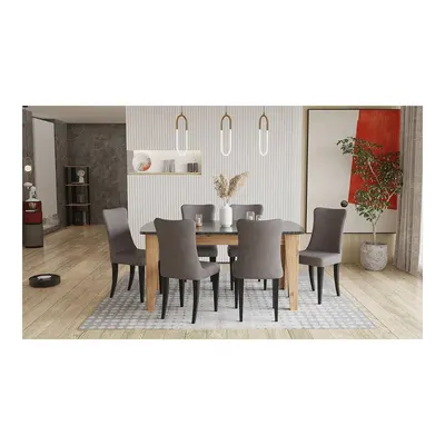 Avrupa Masa + 6 Adet Sandalye Takımı