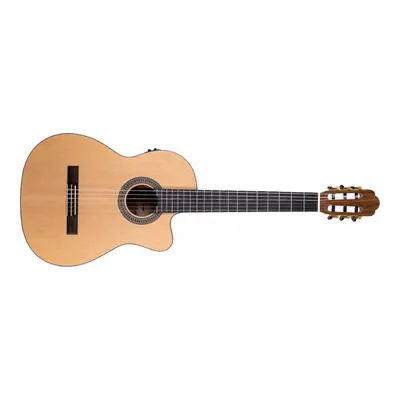 Barcelona Pera CEQ Natural Elektro Klasik Gitar