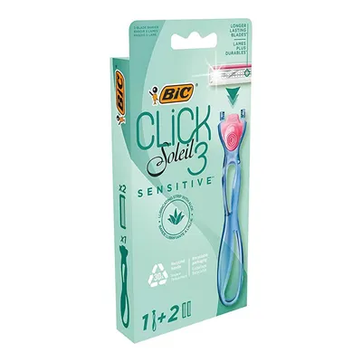 Bic Soleil Click 3 Sistem Kadın Tıraş Bıçağı 1+2 Kartuş