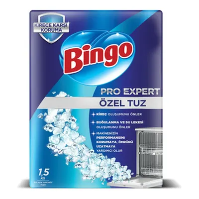 Bingo Bulaşık Makinesi Tuzu 1.5 Kg
