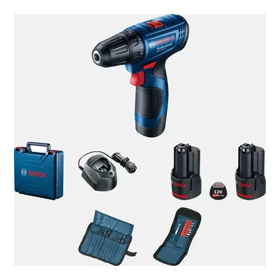 Bosch GSR 120-LI Akülü Vidalama (+ 23 parça Aksesuar Seti)