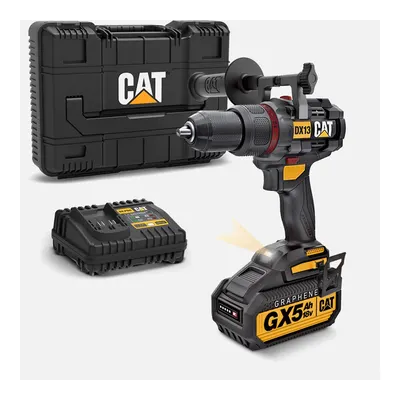 CAT DX13 18V 5 Ah Tek Akülü Li-ion Profesyonel Darbeli Akülü Matkap