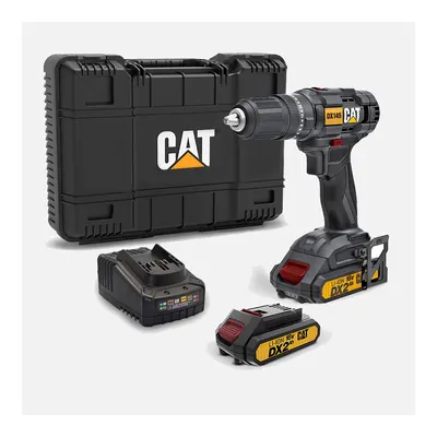 CAT DX145.1 18V 2.0 Ah Li-ion Çift Akülü Profesyonel Şarjlı Matkap