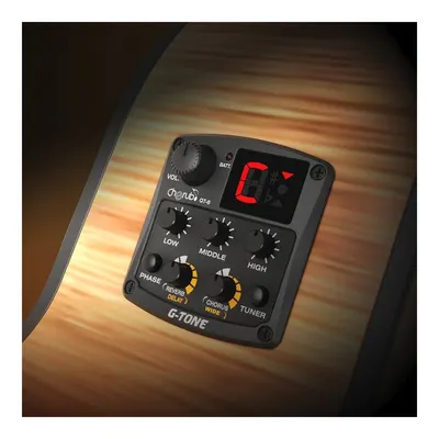 Cherub GT-6 Akustik Gitar Preamfisi ve Tuner