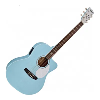 Cort Jade Classic Sky Blue Open Pore Elektro Klasik Gitar