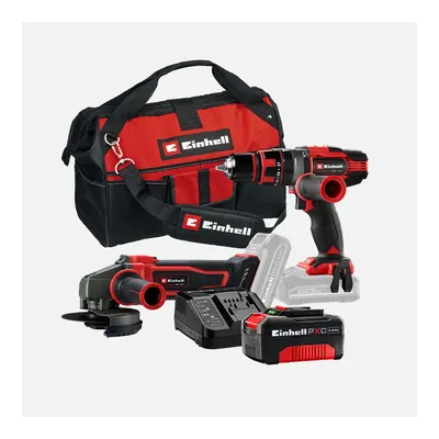 Einhell 2'li Akülü Vidalama ve Taşlama Makine Seti
