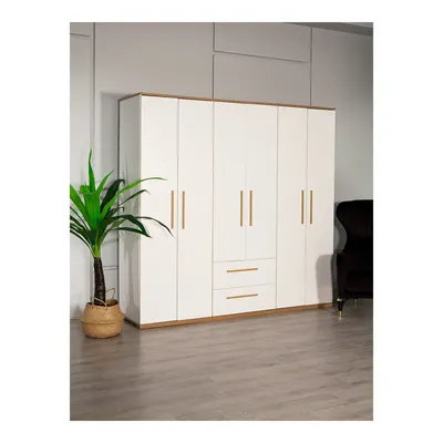 Eva 602 - 6 Kapaklı Gardırop