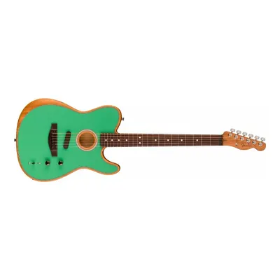 Fender Limited Edition Acoustasonic Player Telecaster Sea Foam Green Elektro Akustik Gitar
