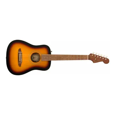 Fender Redondo Mini with Bag Sunburst 1/2 Elektro Akustik Gitar
