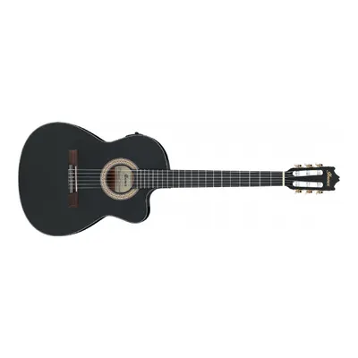 Ibanez GA5MHTCE GA Series Weathered Black Open Pore İnce Kasa Elektro Klasik Gitar
