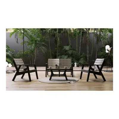 Sera 2+1+1 S Bahçe Balkon Oturma Grubu (Mindersiz)