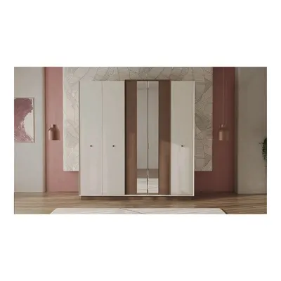 Linen 5 Kapaklı Gardırop