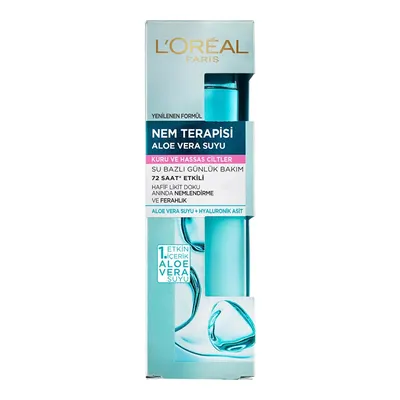 Loreal Paris Nem Terapisi Aloe Vera Suyu Kuru ve Hassas Ciltler 70 ml