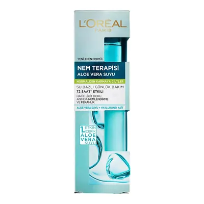 Loreal Paris Nem Terapisi Aloe Vera Suyu Normalden Karmaya Ciltler 70 ml