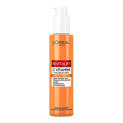 Loreal Paris Revitalift Clinical C Vitamini + Salisilik Asit Aydınlatıcı ve Gözenek Karşıtı Köpük Temizleme Jeli 150 ml