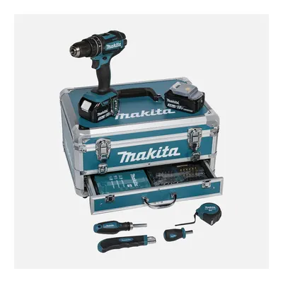 Makita DHP482RFX9 18V 3,0 Ah x2 Akü ve Şarj Cihazı Akülü Darbeli Matkap