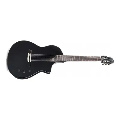 Martinez Hispania Black GT Elektro Klasik Gitar
