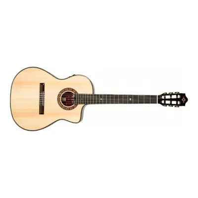 Martinez MP-14 Ziricote Crossover Series Elektro Klasik Gitar
